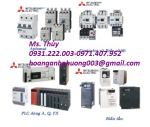 THIẾT BỊ ĐIỆN MITSUBISHI: MCCB,MCB, RELAY, CONTACTOR... CHIẾT KHẤU 55->60%