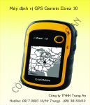 Máy đo diện tích định vị GPS Garmin eTrex10