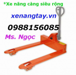 xe nâng tay siêu rộng ,siêu ngắn