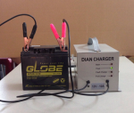 DIAN Charger 24VDC - 5A, 12VDC - 10A