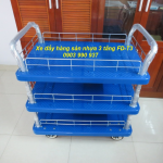 Xe đẩy hàng sàn nhựa 3 tầng FD-T3