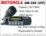 bộ đàm gắn xe Motorola GM338