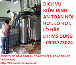 Kiểm định nồi hơi - Quy trình kiểm định lò hơi, kiểm định nồi hơi