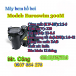 Bơm nước hồ bơi DAB Euroswim 300M 3HP