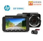 Camera hành trình hp f890g - kèm camera sau,hỗ trợ lái xe thông minh