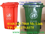 Cung cấp thùng rác nhựa 240 lít gía rẻ