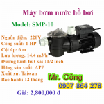 Máy bơm hồ bơi bơm nước biển APP SMP-10 1HP