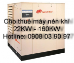 Cho thuê máy nén khí 22kw - 160KW