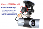 Camera hành trình x3000 giá rẻ ổn định nhất