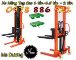 Xe nâng tay cao 1 tấn .1,5 tấn, 2 tấn giá rẻ