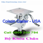 Bộ khóa chân xe đẩy Colson USA