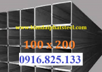 Hộp. Thép hộp chữ nhật 100x200, 100x200x5, thép hộp 100x200x4