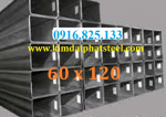 Thép hộp 60x120, thép hộp chữ nhật 60x120x2.0 đen