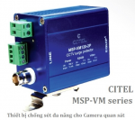 MSP-VM-230-2P Thiết bị chống sét cho camera (2xRS485,BNC,230Vac)