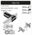 Khớp nối HJ1. HJ2, HJ3, HJ4,....