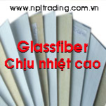 Vải lọc bụi GLASSFIBRE chịu nhiệt cao