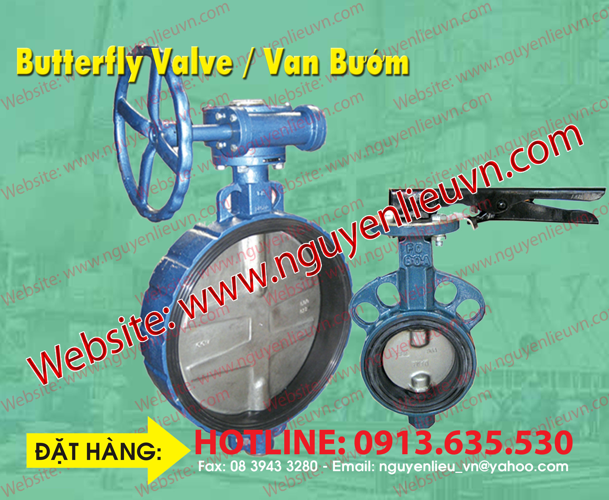 VAN BƯỚM TAY QUAY-CTY NGUYỄN LIÊU-NHÀ PHÂN PHỐI ĐỘC QUYỀN