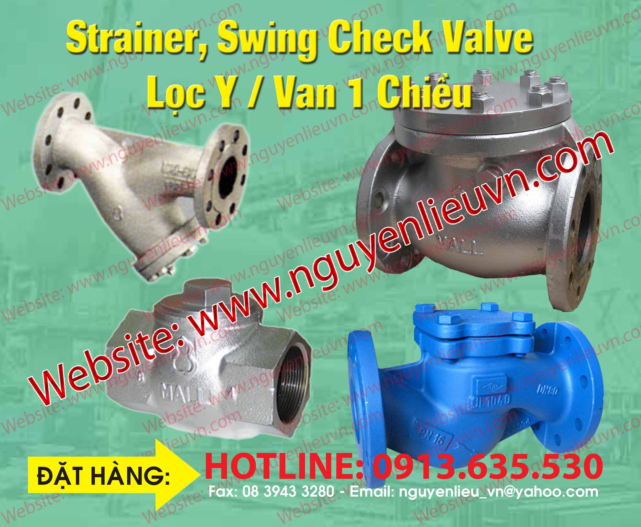 van 1 chiều-SWING CHECK VALVE-VAN 1 CHIỀU HÀN QUỐC