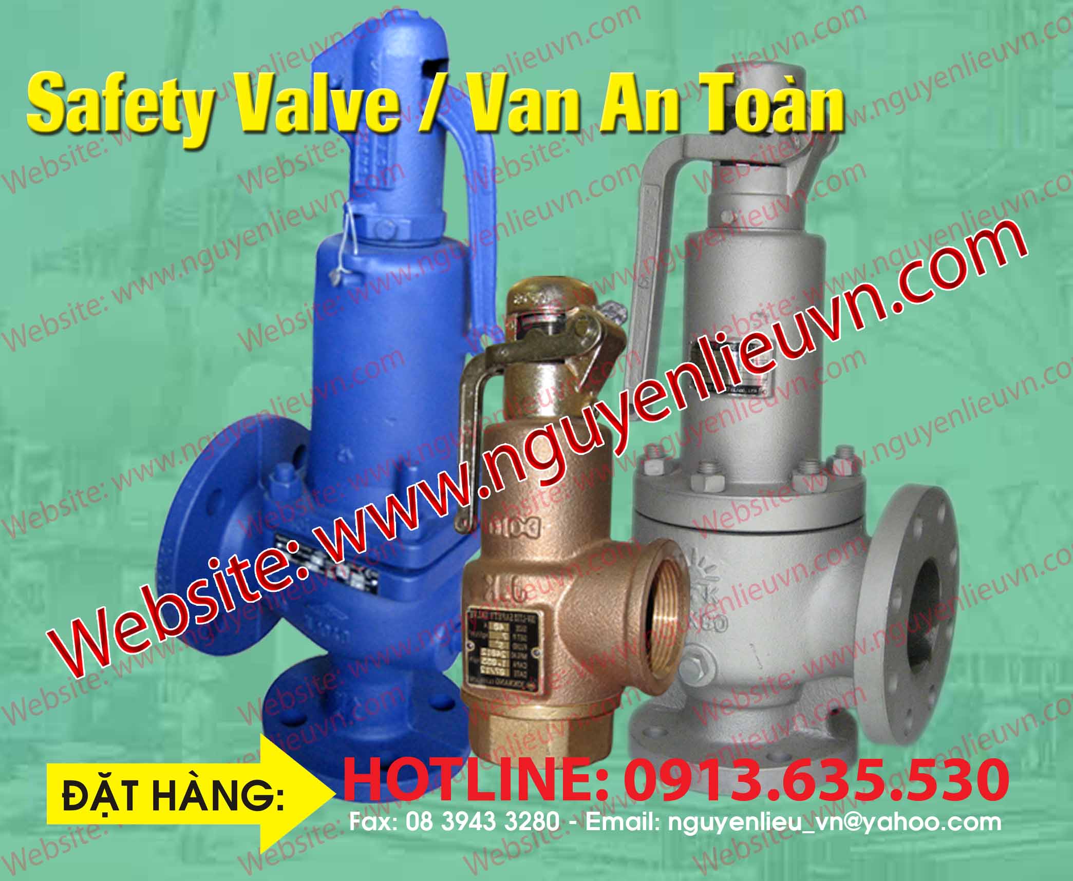 VAN AN TOÀN-SAFETY VALVE-VAN AN TOÀN DONGJIN-VAN AN TOÀN HÀN QUỐC