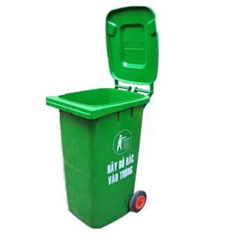 Thùng rác 120 Lít HDPE