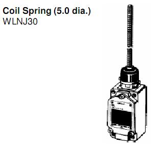 WLNJ, WLNJ30 Công tắc hành trình omron