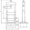 MÁY ÉP THỦY LỰC Hitdetech 600T