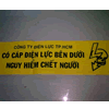 Băng cảnh báo cáp ngầm