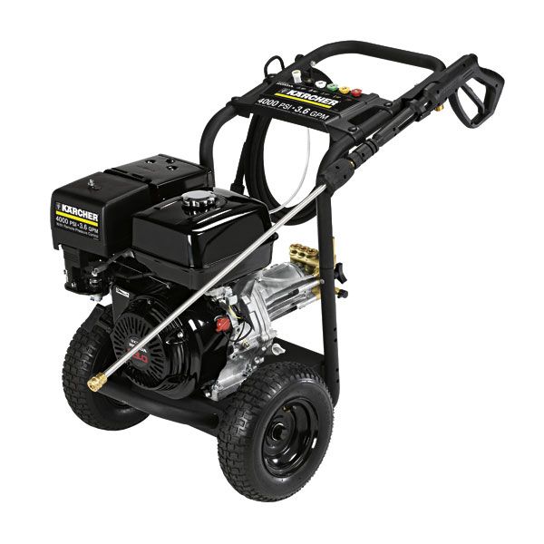 Máy phun áp lực Karcher dùng động cơ Diezel