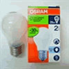 Bóng halogen dạng cổ điển, 28W, vỏ đục, đui vặn E27